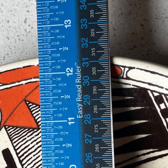 Mikasa Tribute DE856 Chop Plate 12 3/8" D Oven table Dishwasher southwest Design - Picture 3 of 6